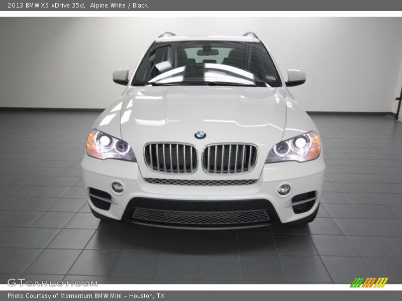 Alpine White / Black 2013 BMW X5 xDrive 35d