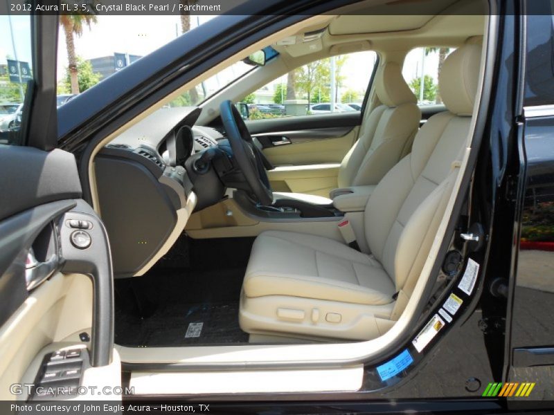 Crystal Black Pearl / Parchment 2012 Acura TL 3.5