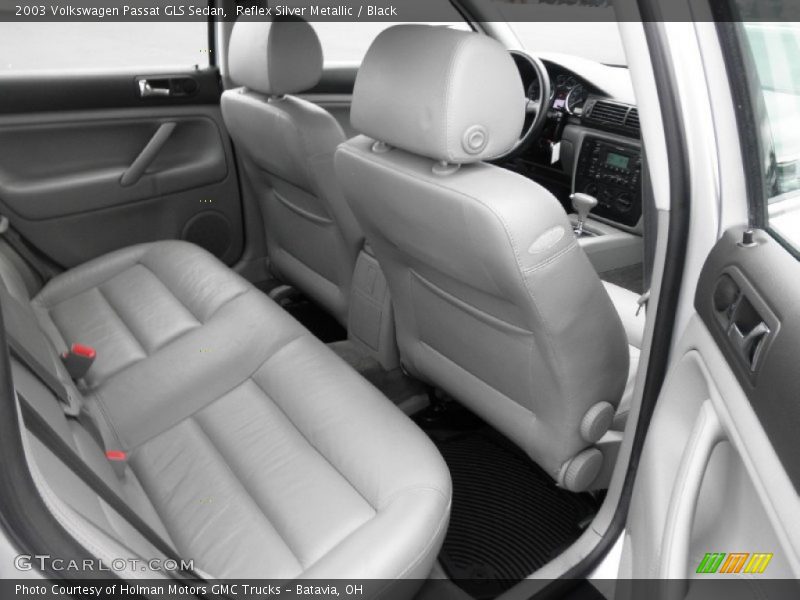 Reflex Silver Metallic / Black 2003 Volkswagen Passat GLS Sedan