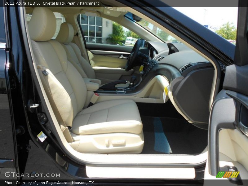 Crystal Black Pearl / Parchment 2012 Acura TL 3.5