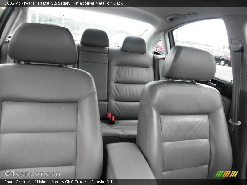 Reflex Silver Metallic / Black 2003 Volkswagen Passat GLS Sedan