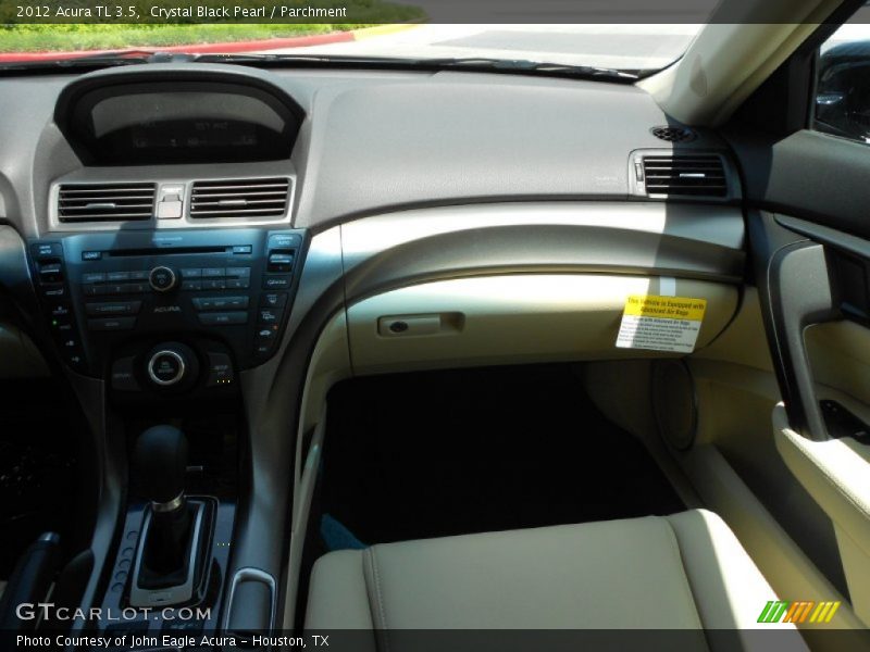 Crystal Black Pearl / Parchment 2012 Acura TL 3.5