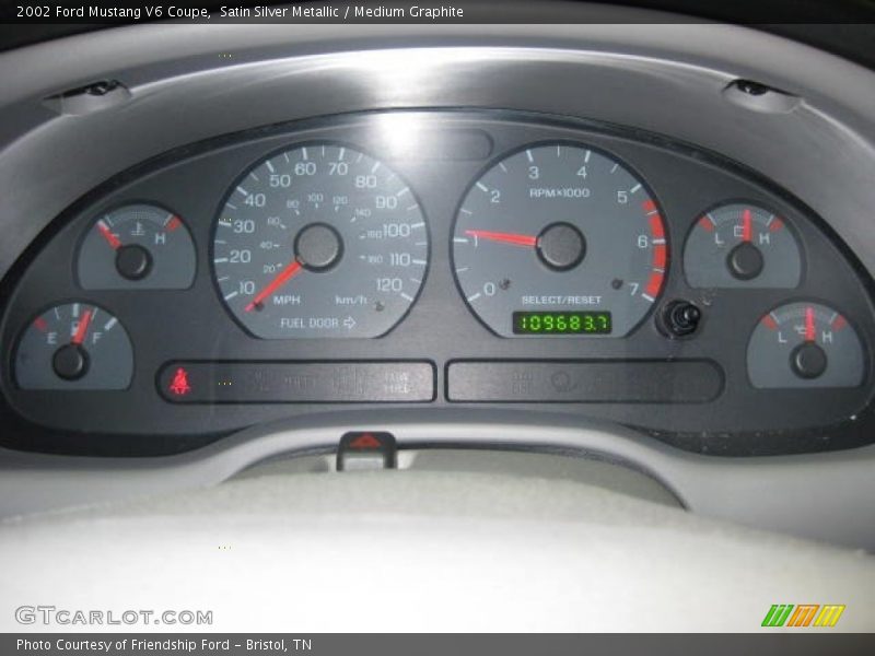  2002 Mustang V6 Coupe V6 Coupe Gauges
