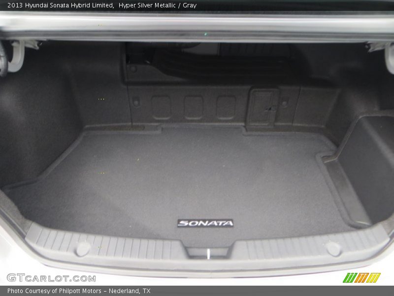 Hyper Silver Metallic / Gray 2013 Hyundai Sonata Hybrid Limited