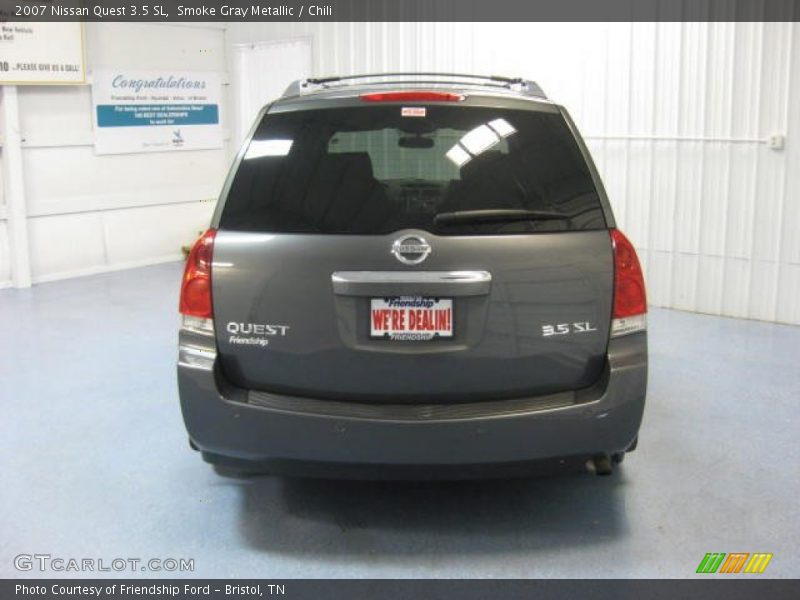 Smoke Gray Metallic / Chili 2007 Nissan Quest 3.5 SL