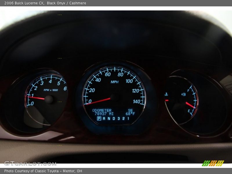Black Onyx / Cashmere 2006 Buick Lucerne CX