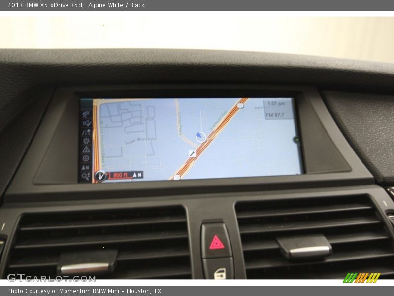 Alpine White / Black 2013 BMW X5 xDrive 35d
