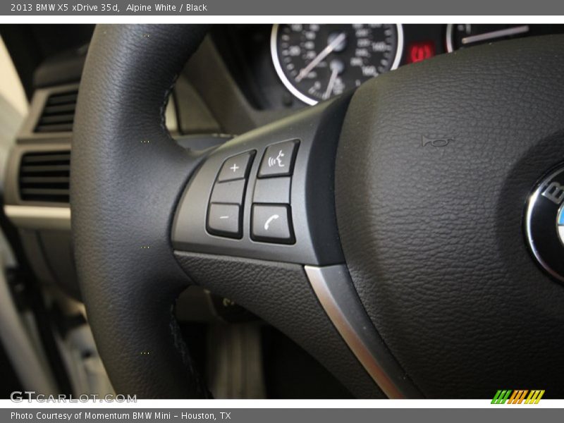Alpine White / Black 2013 BMW X5 xDrive 35d