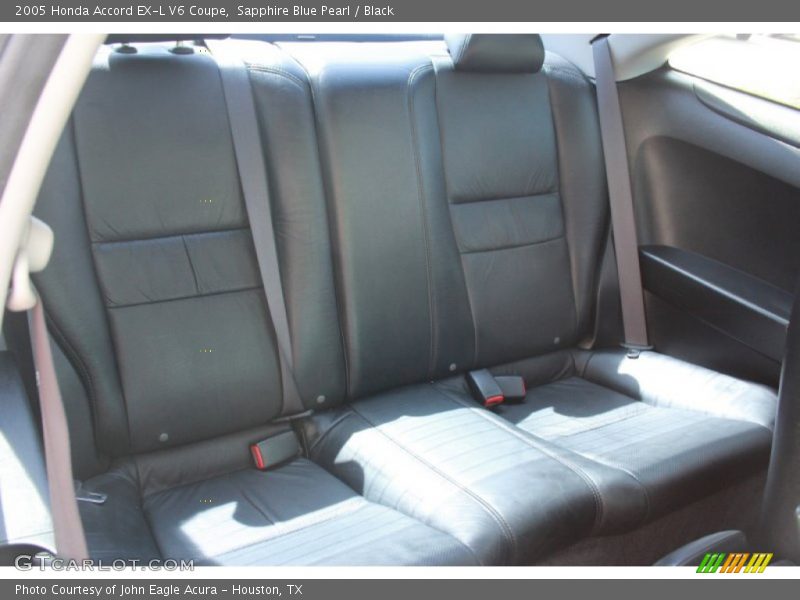 Rear Seat of 2005 Accord EX-L V6 Coupe