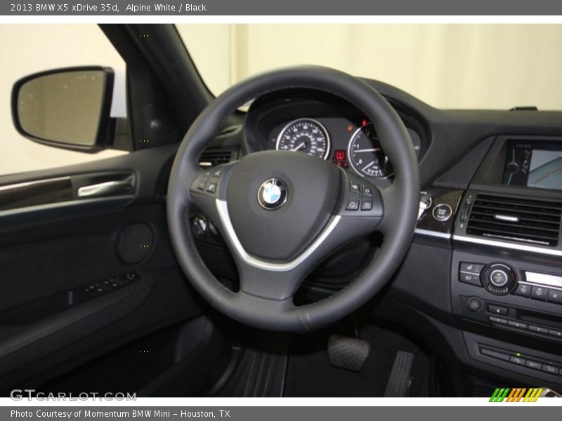 Alpine White / Black 2013 BMW X5 xDrive 35d