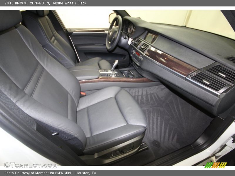Alpine White / Black 2013 BMW X5 xDrive 35d
