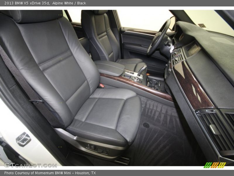 Alpine White / Black 2013 BMW X5 xDrive 35d