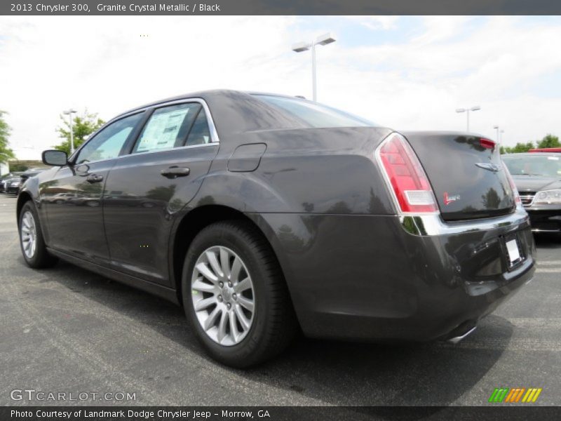 Granite Crystal Metallic / Black 2013 Chrysler 300