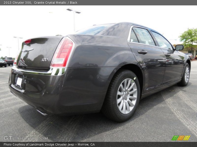 Granite Crystal Metallic / Black 2013 Chrysler 300