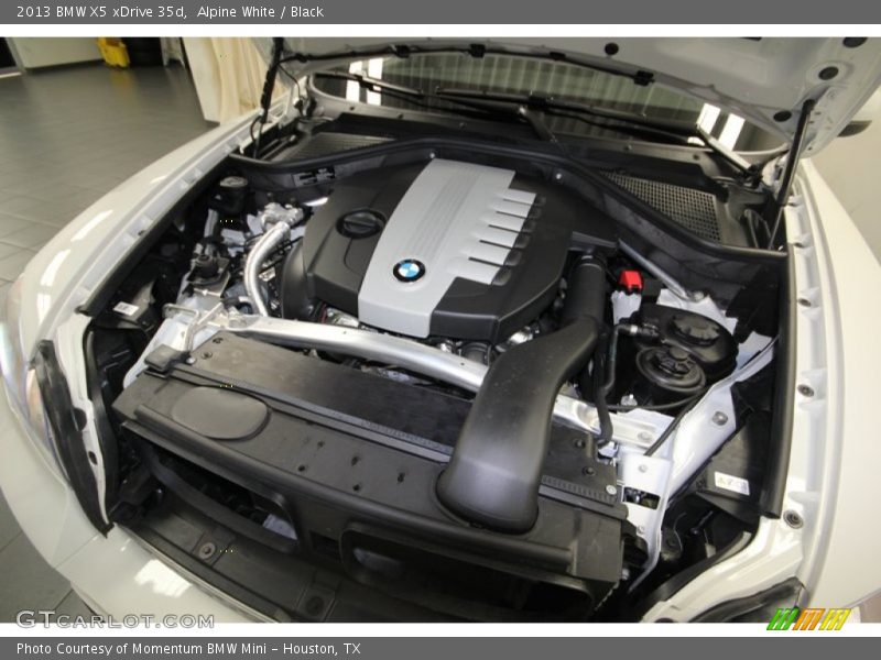 Alpine White / Black 2013 BMW X5 xDrive 35d