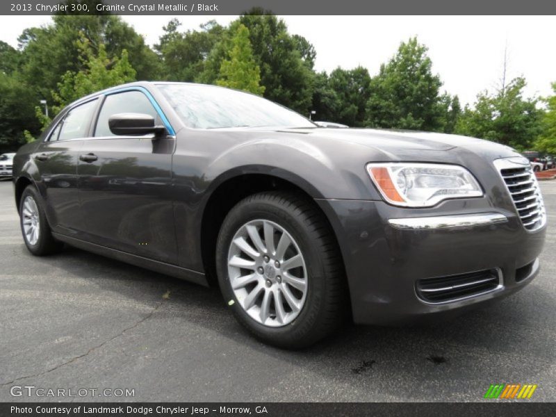 Granite Crystal Metallic / Black 2013 Chrysler 300