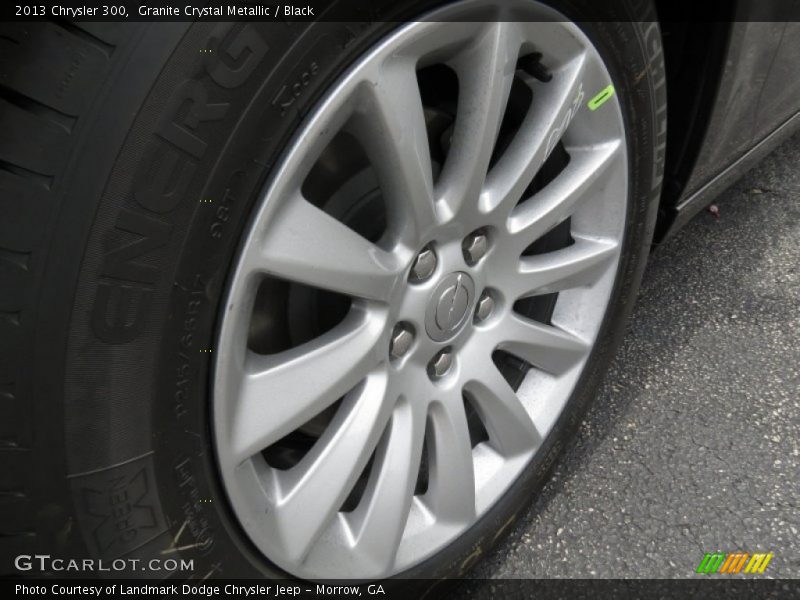 Granite Crystal Metallic / Black 2013 Chrysler 300