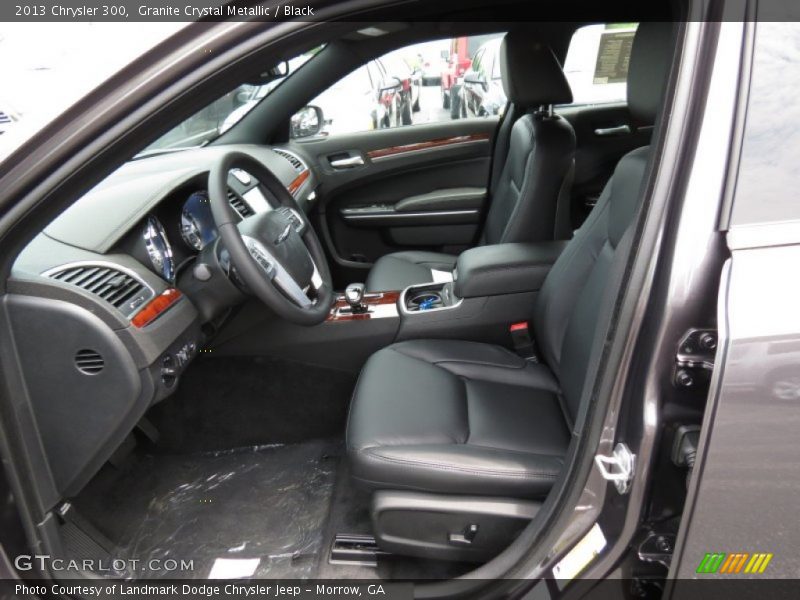 Granite Crystal Metallic / Black 2013 Chrysler 300