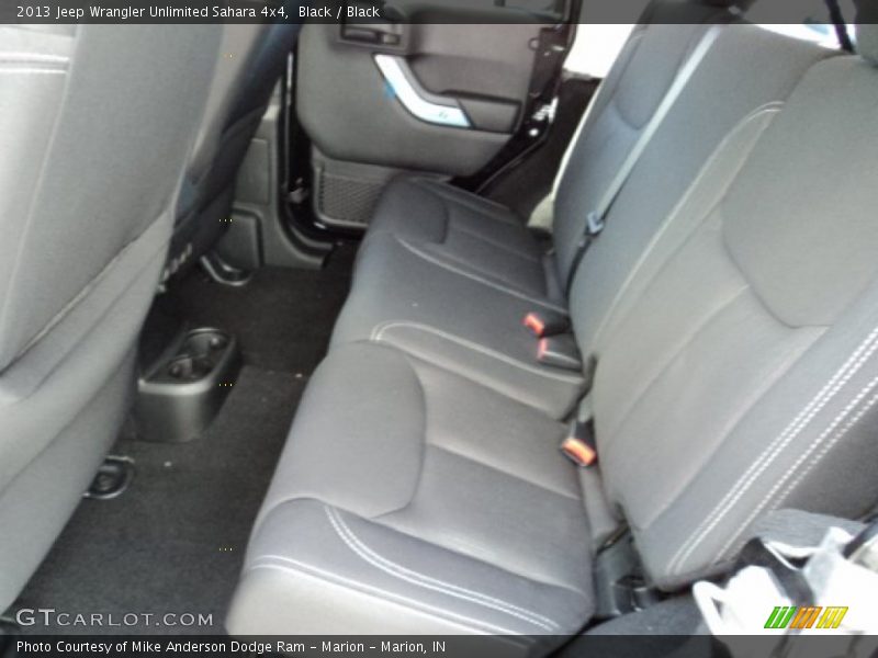Black / Black 2013 Jeep Wrangler Unlimited Sahara 4x4