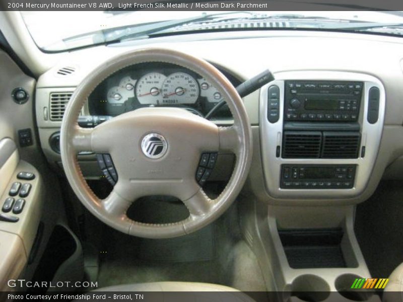 Light French Silk Metallic / Medium Dark Parchment 2004 Mercury Mountaineer V8 AWD