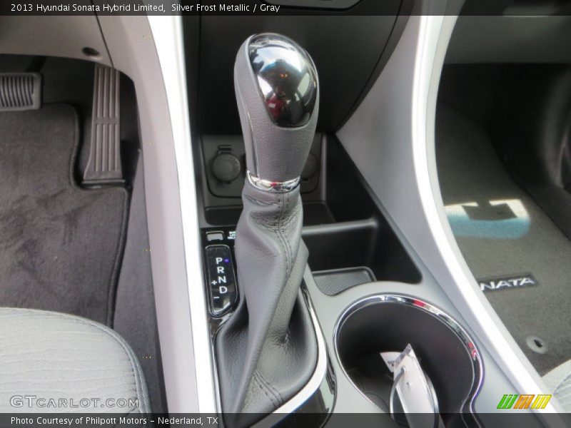 Silver Frost Metallic / Gray 2013 Hyundai Sonata Hybrid Limited