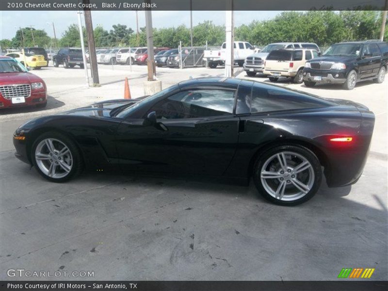 Black / Ebony Black 2010 Chevrolet Corvette Coupe