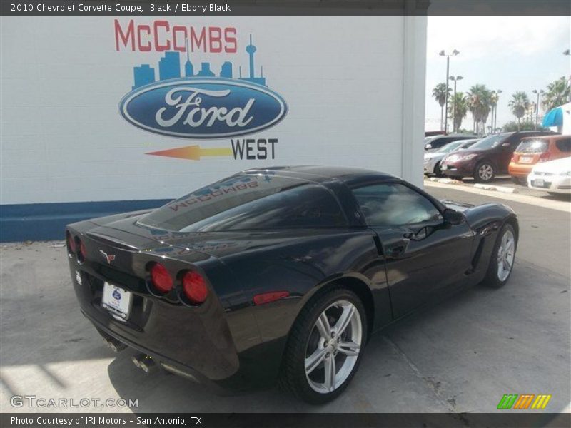Black / Ebony Black 2010 Chevrolet Corvette Coupe