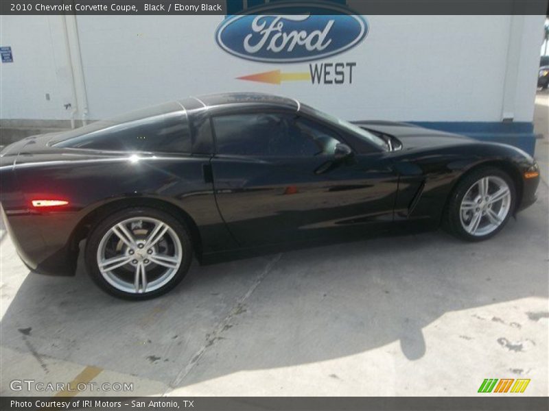 Black / Ebony Black 2010 Chevrolet Corvette Coupe