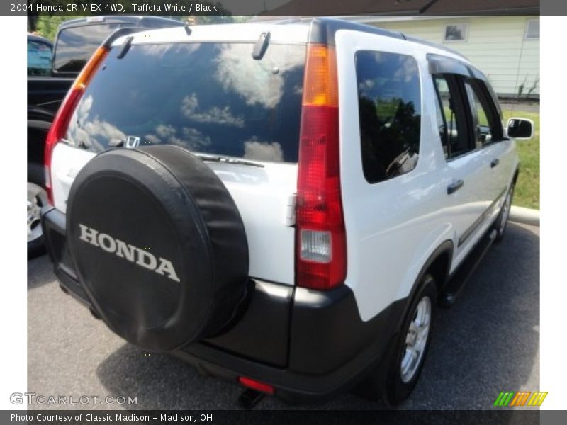 Taffeta White / Black 2004 Honda CR-V EX 4WD