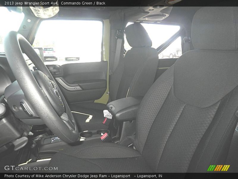 Commando Green / Black 2013 Jeep Wrangler Sport 4x4