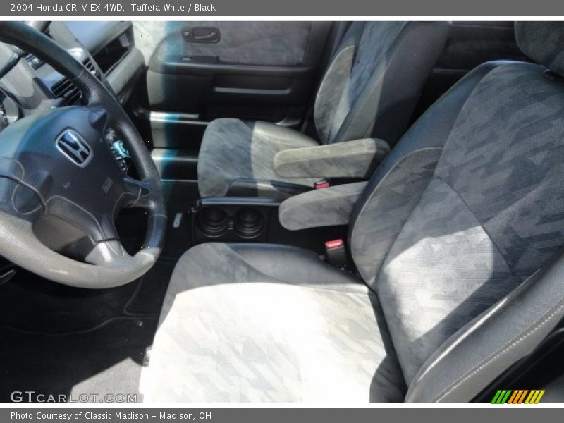 Taffeta White / Black 2004 Honda CR-V EX 4WD