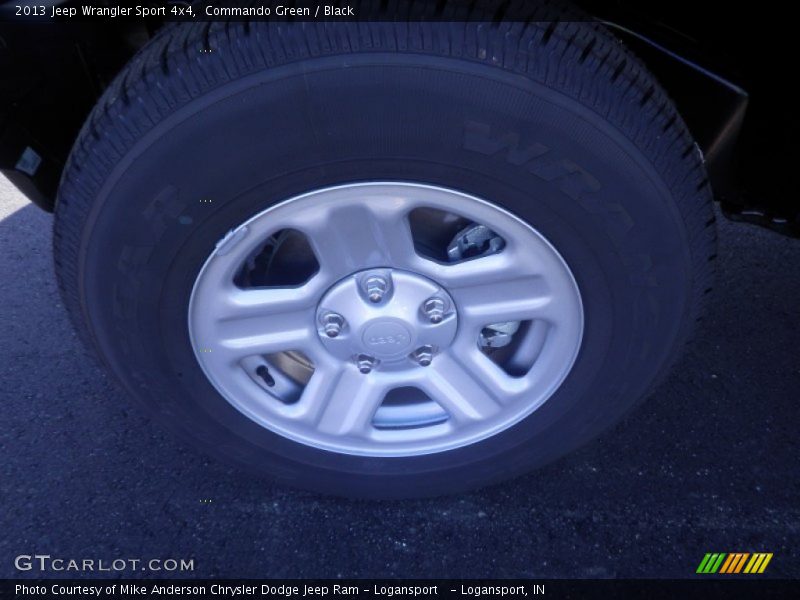 Commando Green / Black 2013 Jeep Wrangler Sport 4x4