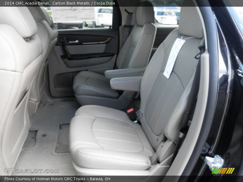 Carbon Black Metallic / Cocoa Dune 2014 GMC Acadia Denali