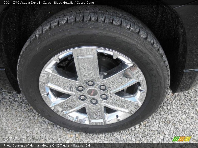 Carbon Black Metallic / Cocoa Dune 2014 GMC Acadia Denali
