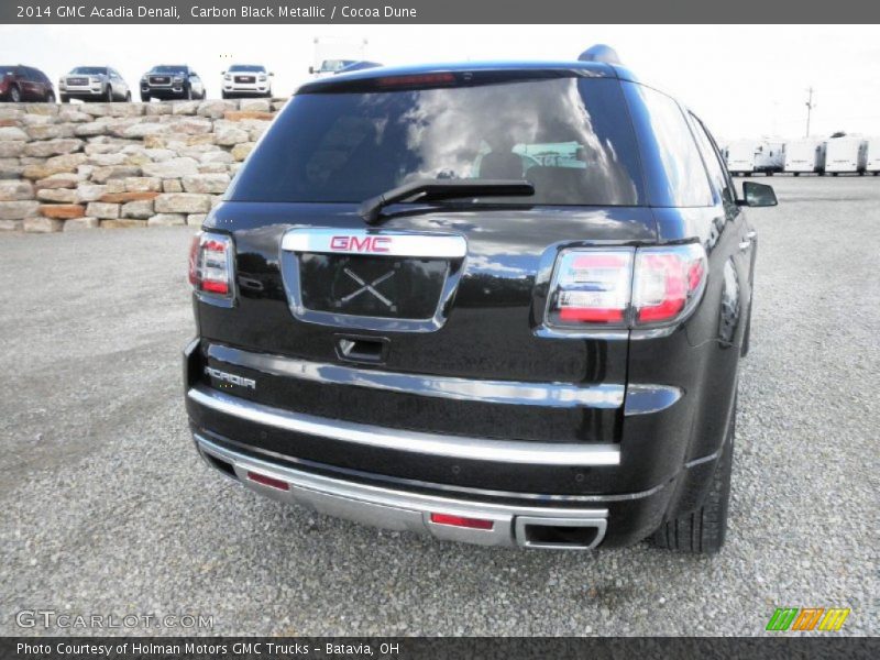 Carbon Black Metallic / Cocoa Dune 2014 GMC Acadia Denali