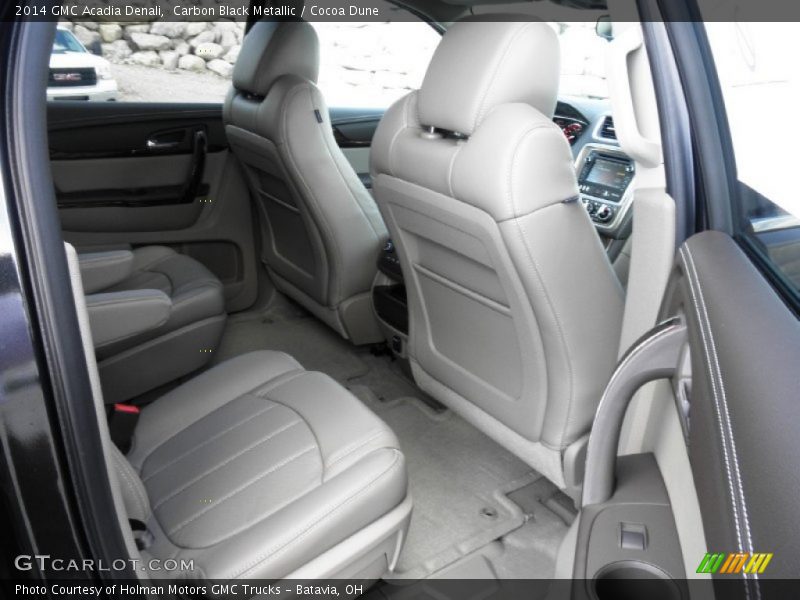 Carbon Black Metallic / Cocoa Dune 2014 GMC Acadia Denali
