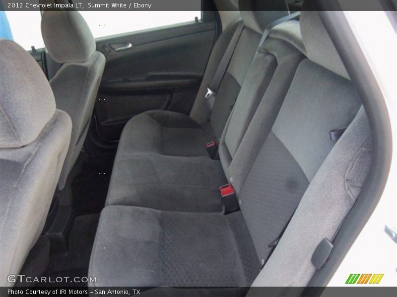 Summit White / Ebony 2012 Chevrolet Impala LT