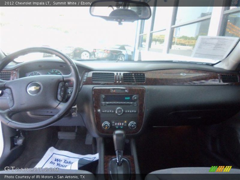 Summit White / Ebony 2012 Chevrolet Impala LT