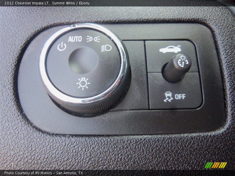 Summit White / Ebony 2012 Chevrolet Impala LT