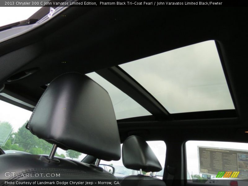 Sunroof of 2013 300 C John Varvatos Limited Edition