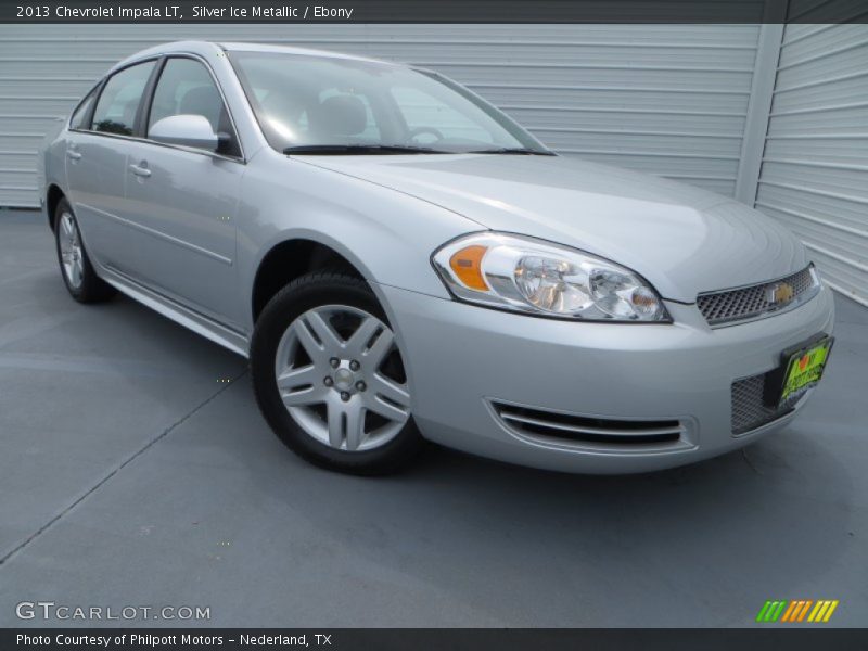 Silver Ice Metallic / Ebony 2013 Chevrolet Impala LT