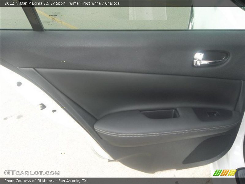 Winter Frost White / Charcoal 2012 Nissan Maxima 3.5 SV Sport