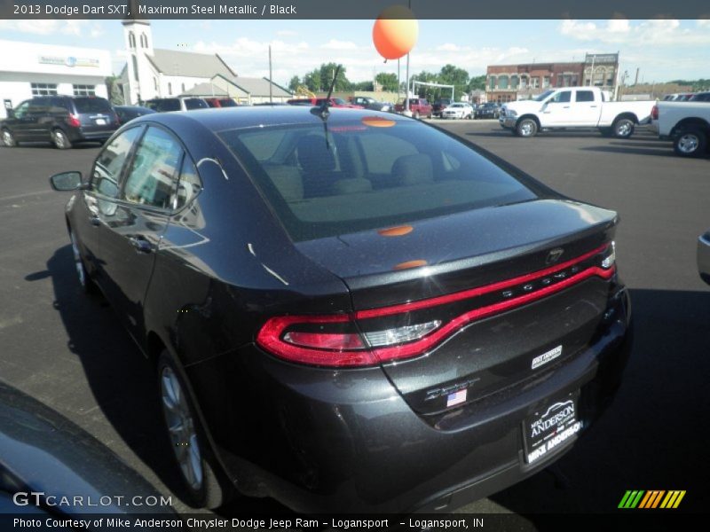 Maximum Steel Metallic / Black 2013 Dodge Dart SXT