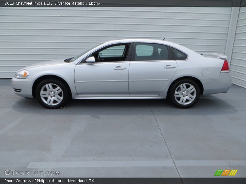 Silver Ice Metallic / Ebony 2013 Chevrolet Impala LT