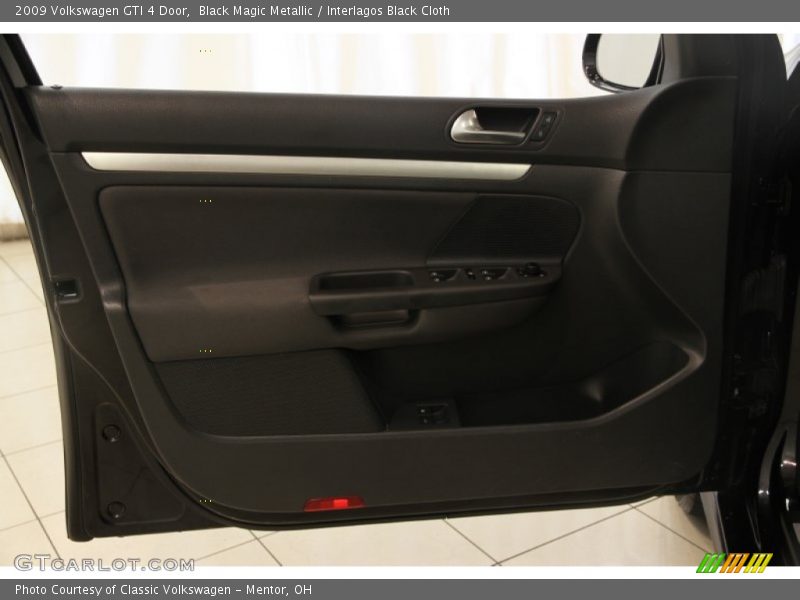 Black Magic Metallic / Interlagos Black Cloth 2009 Volkswagen GTI 4 Door