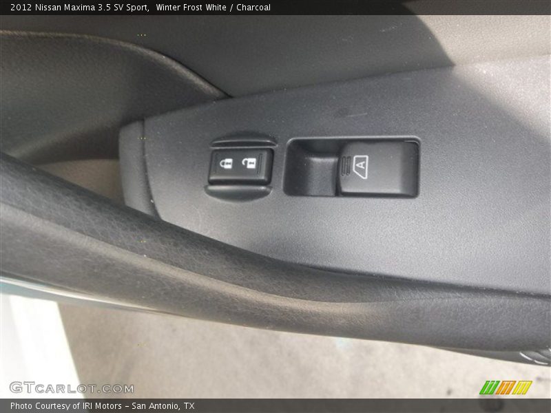 Winter Frost White / Charcoal 2012 Nissan Maxima 3.5 SV Sport