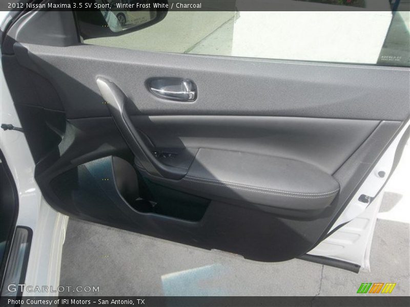 Winter Frost White / Charcoal 2012 Nissan Maxima 3.5 SV Sport