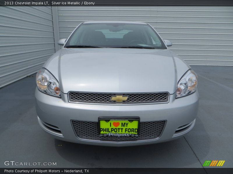 Silver Ice Metallic / Ebony 2013 Chevrolet Impala LT