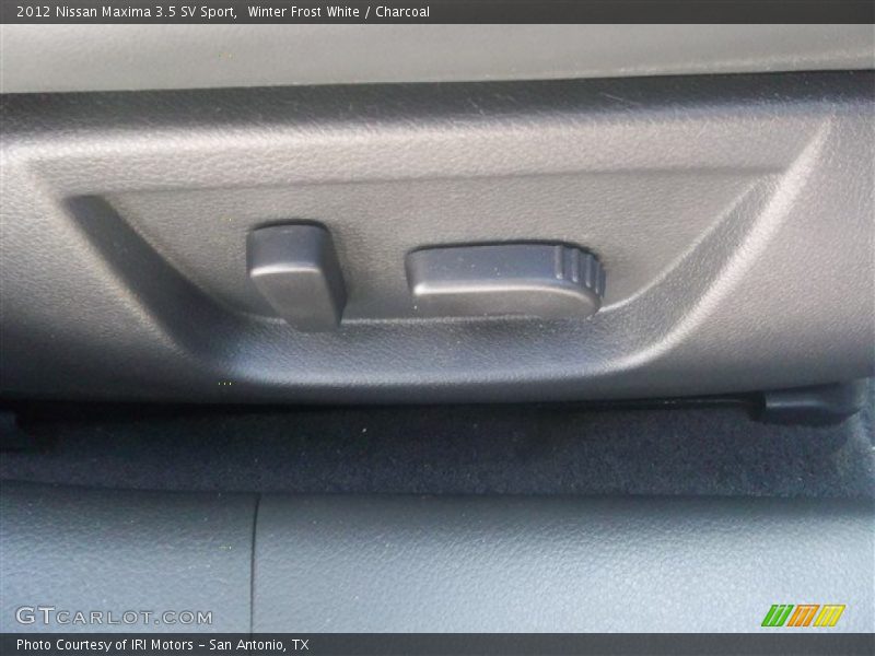 Winter Frost White / Charcoal 2012 Nissan Maxima 3.5 SV Sport