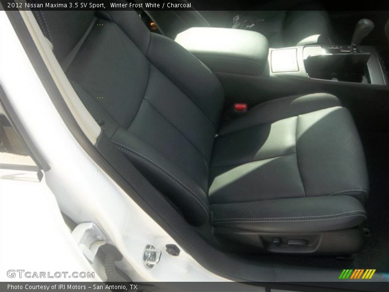 Winter Frost White / Charcoal 2012 Nissan Maxima 3.5 SV Sport